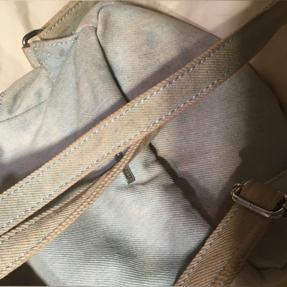 Rebecca Minkoff Denim Backpack with Cute Groovy Patches Small - Picture 10 of 16